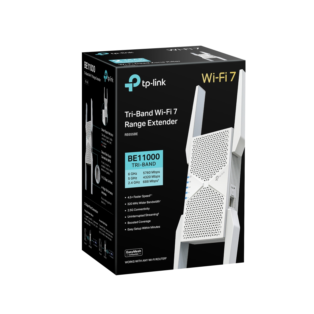 Усилители Wi-Fi сигнала Tp-Link RE655BE