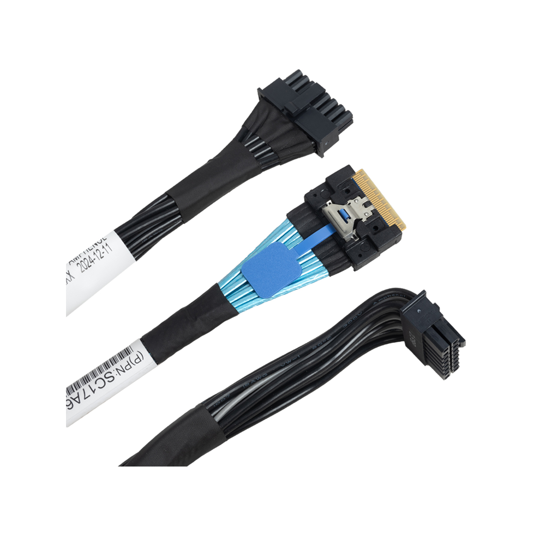 Комплект интерфейсных кабелей Lenovo ThinkSystem SR650 V2 2.5" Chassis Front BP2 SAS/SATA Cable Kit