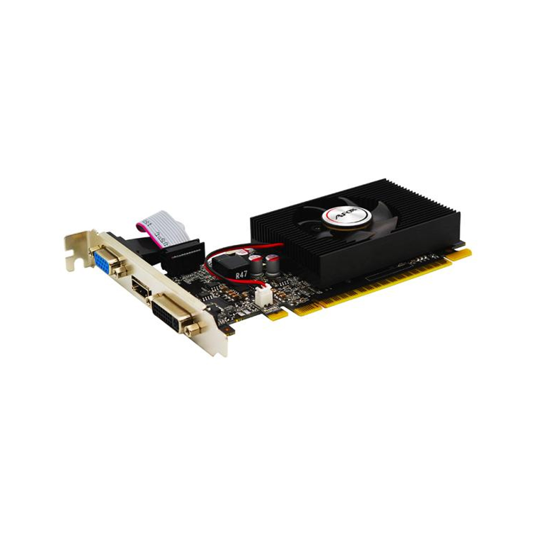 Видеокарта AFOX GT740 4GB D3 LP Single Fan (AF740-4096D3L3)