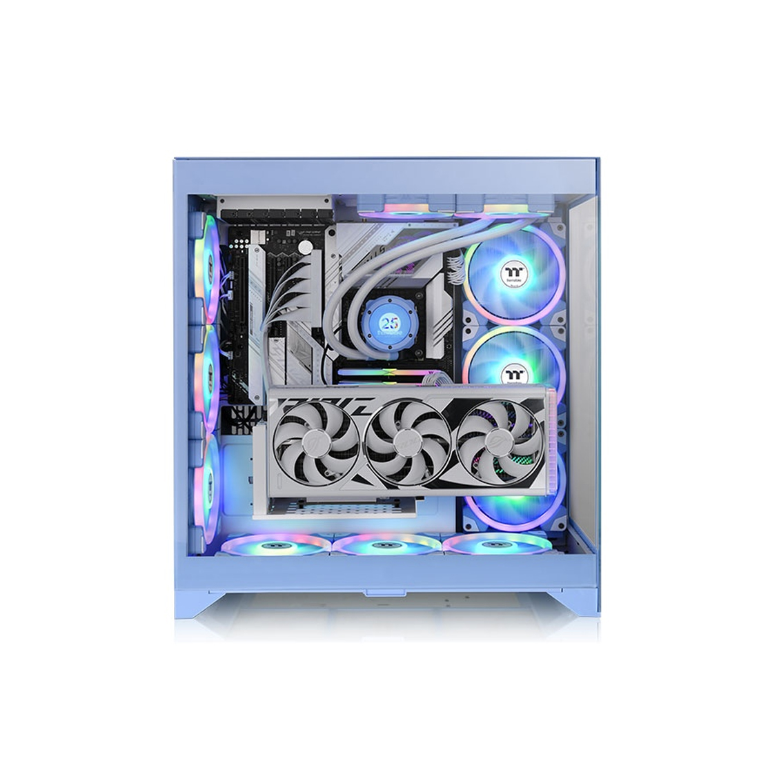 Компьютерный корпус Thermaltake CTE E660 MX Hydrangea Blue без Б/П