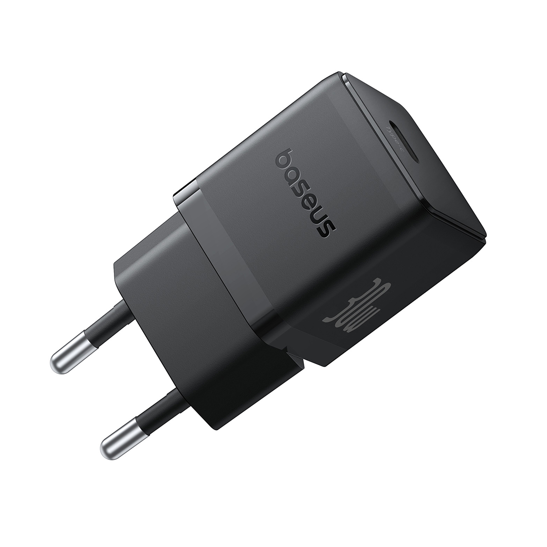 Адаптер питания Baseus Palm 1C 30W ( в комлпекте кабель Type-c ) Cluster Black