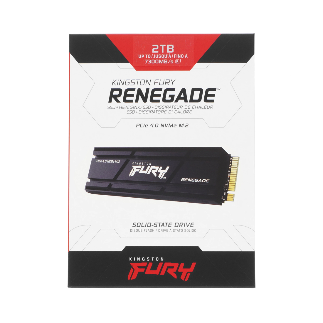 Твердотельный накопитель SSD Kingston FURY Renegade SFYRDK/2000G M.2 NVMe PCIe 4.0 HeatSink