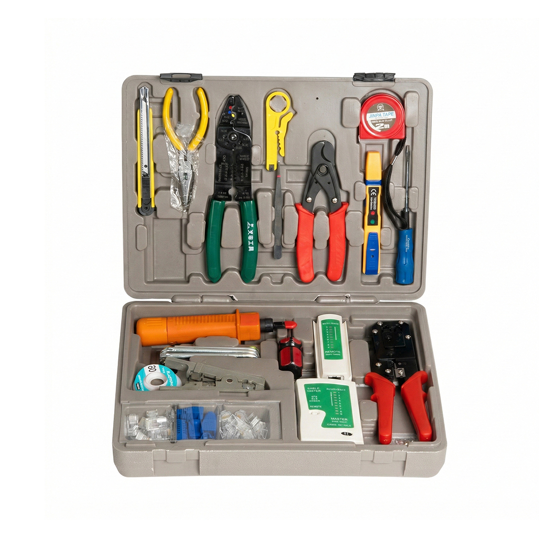 Набор инструментов Poholy NO.2006 для прокладки информационных сетей