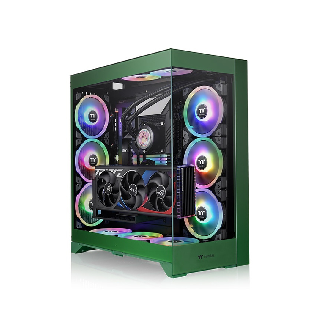 Компьютерный корпус Thermaltake CTE E660 MX Racing Green Б/П