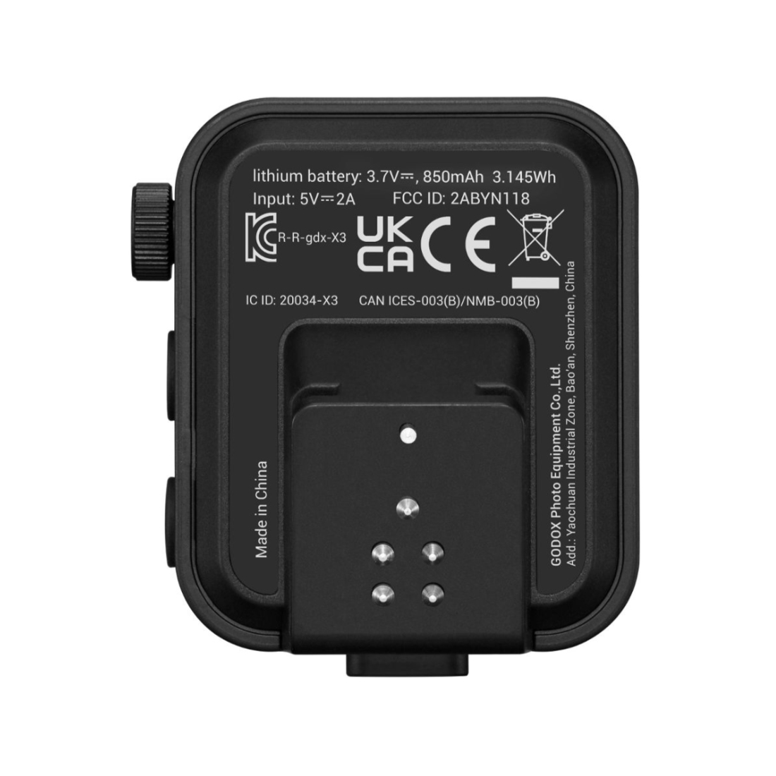 Радиосинхронизатор Godox X3-C TTL для Canon