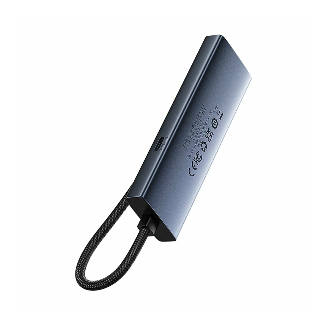 Концентратор Baseus UltraJoy Series 4-Port Space Grey (B0005280B811-12)