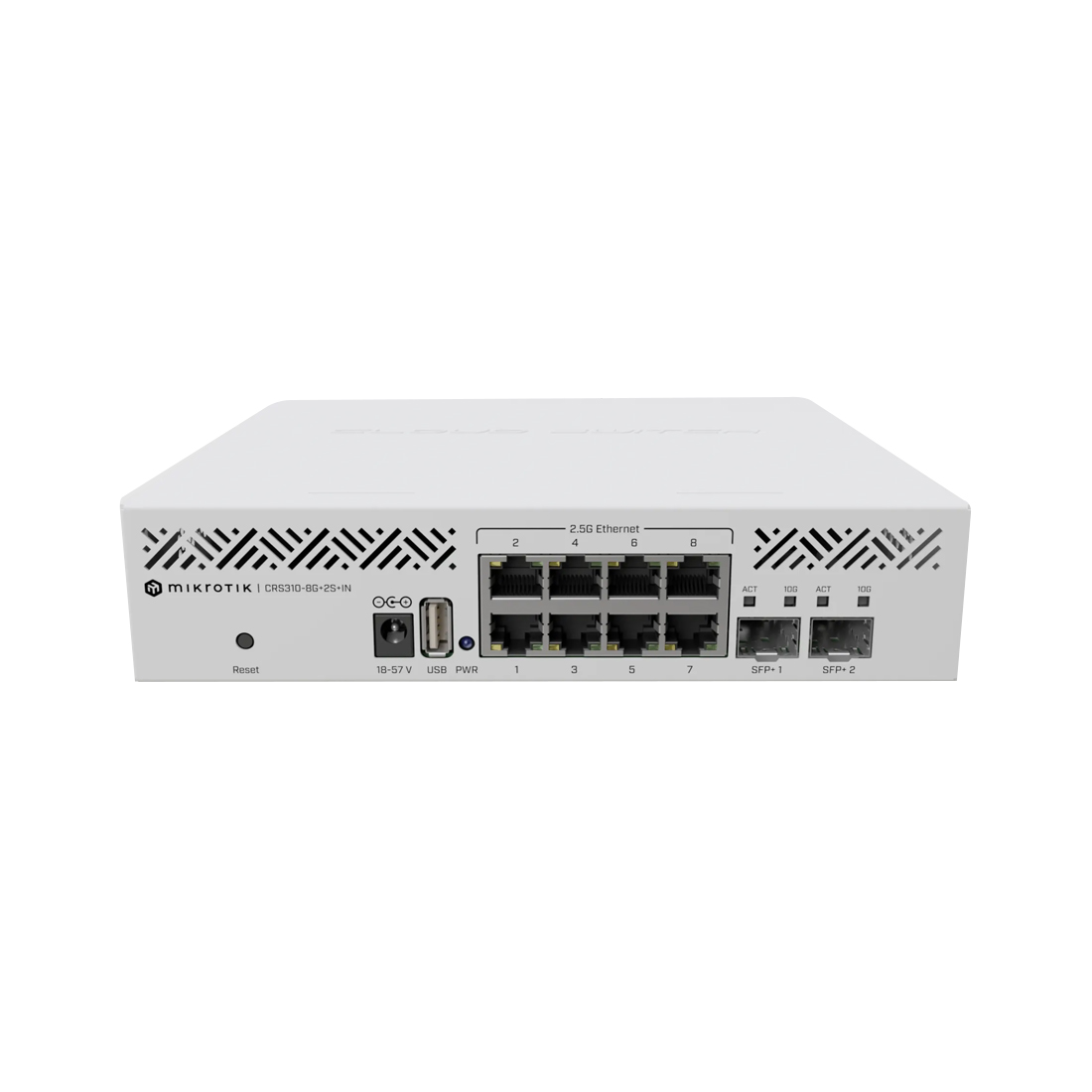 Коммутатор MikroTik CRS310-8G+2S+IN