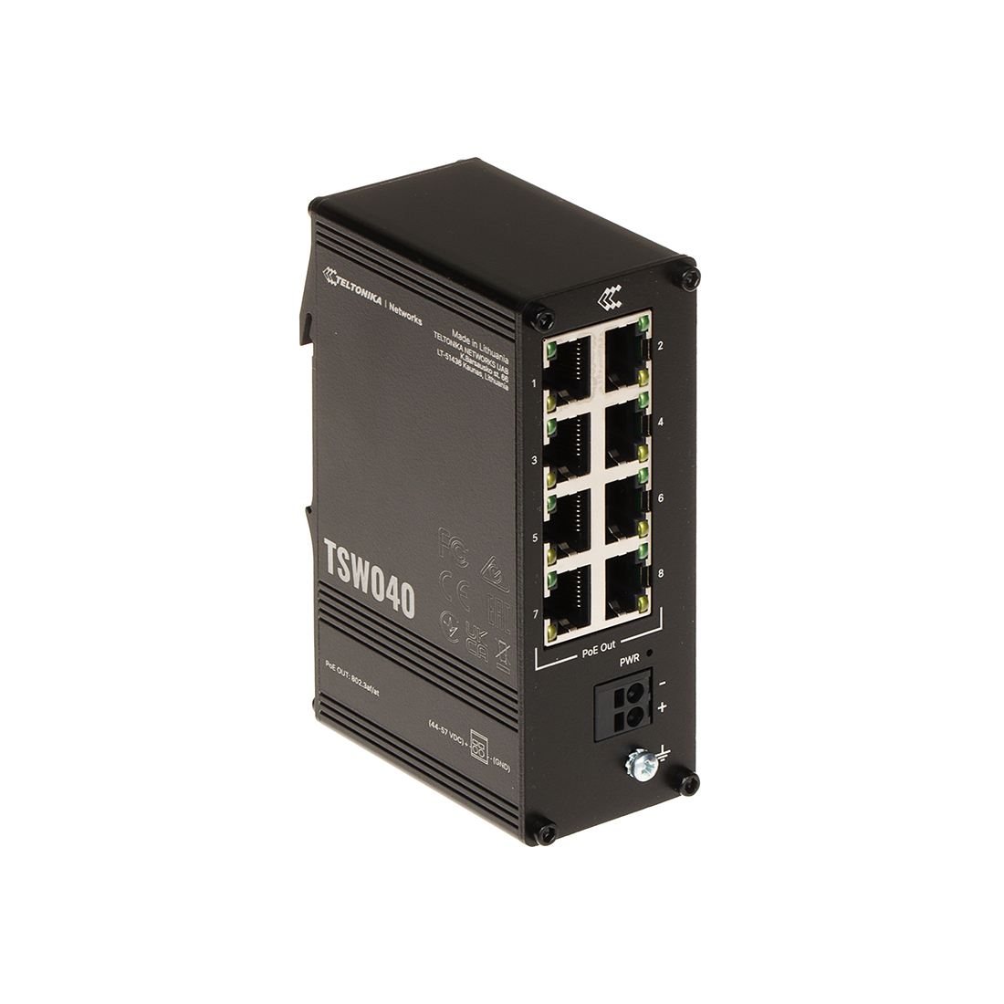 Сетевой шлюз Teltonika (КОММУТАТОР) TSW040 SWITCH 8 10/100 PORTS