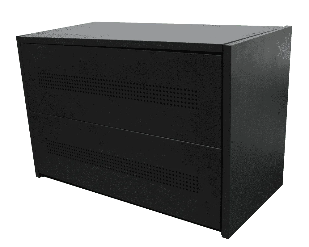 Шкаф для аккумуляторов East С10 металлический с откидными панелями