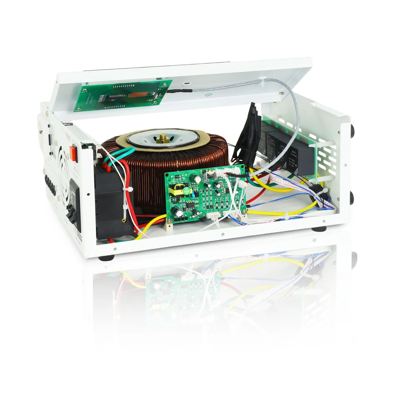 Стабилизатор напряжения Biod Pro W-6000, 6000 ВА, настенный, релейный, LED-дисплей, байпас, 90–280 В