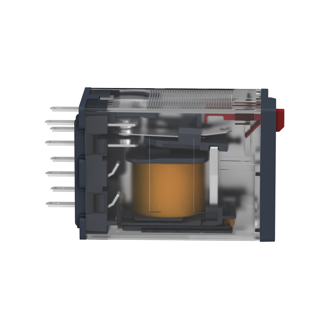 Реле интерфейсное RXM SE RXM2AB2P7 светодиод 12А 230В перем. тока 2CO