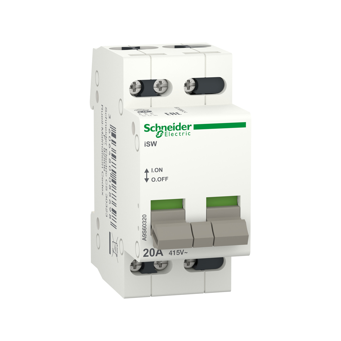 Выключатель нагрузки SE A9S60320 iSW 3П 20A