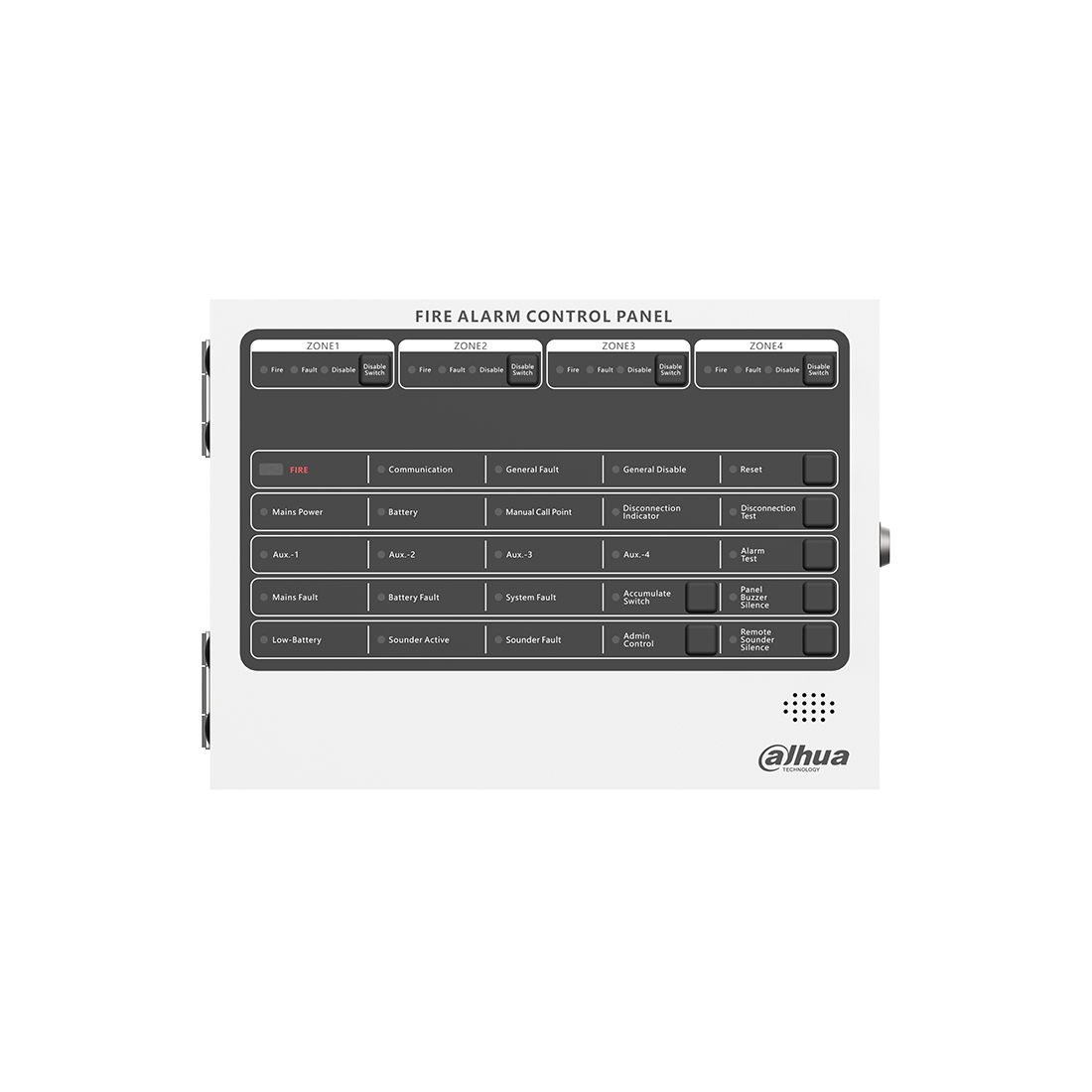 Прибор приемно-контрольный пожарный Dahua DHI-HY-C102-4 (24 В)