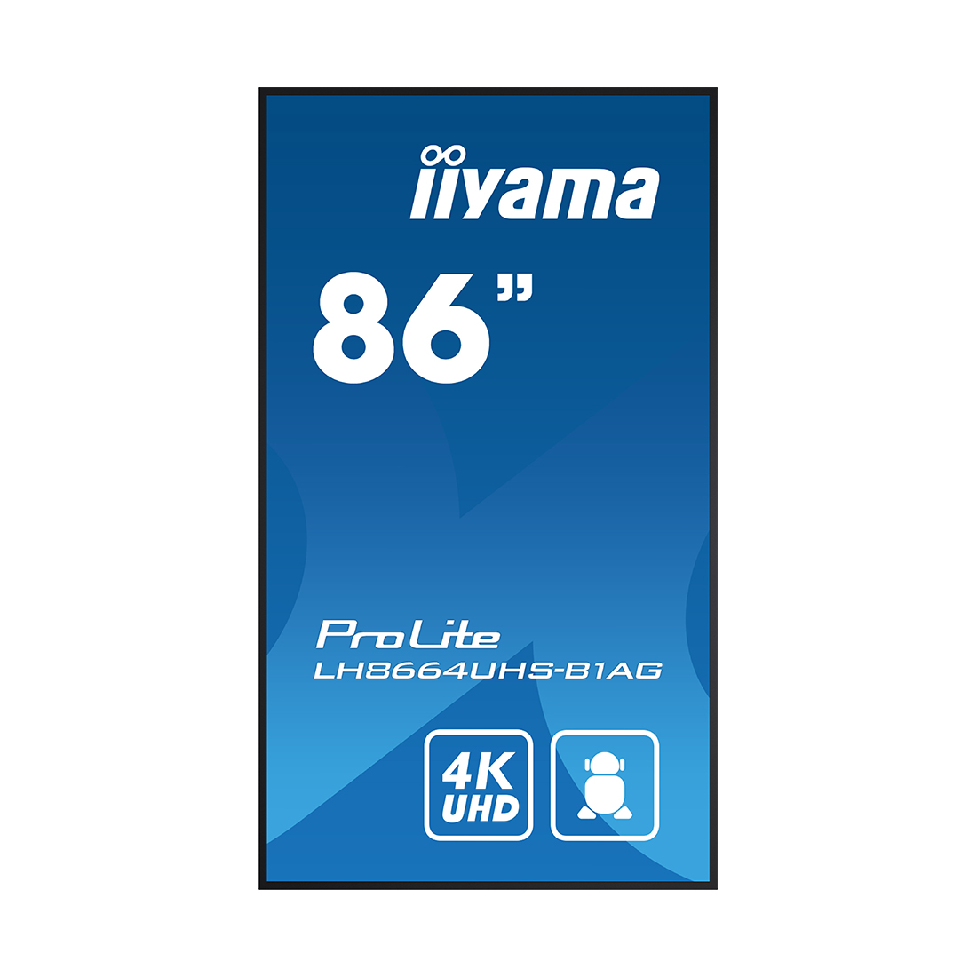 Монитор iiyama PROLITE LH8664UHS-B1AG 86"