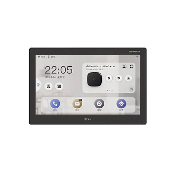 Монитор домофона Hikvision DS-KH9510-WTE1(B)(Black) 10,1"