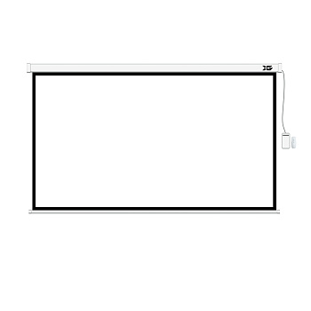 Экран моторизированный (с пультом Д/У) XG DLS-ERС350x270W (137"х106"), Ø - 174", 16:9