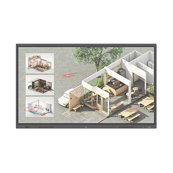 Интерактивный дисплей LG 75TR3DQ-B