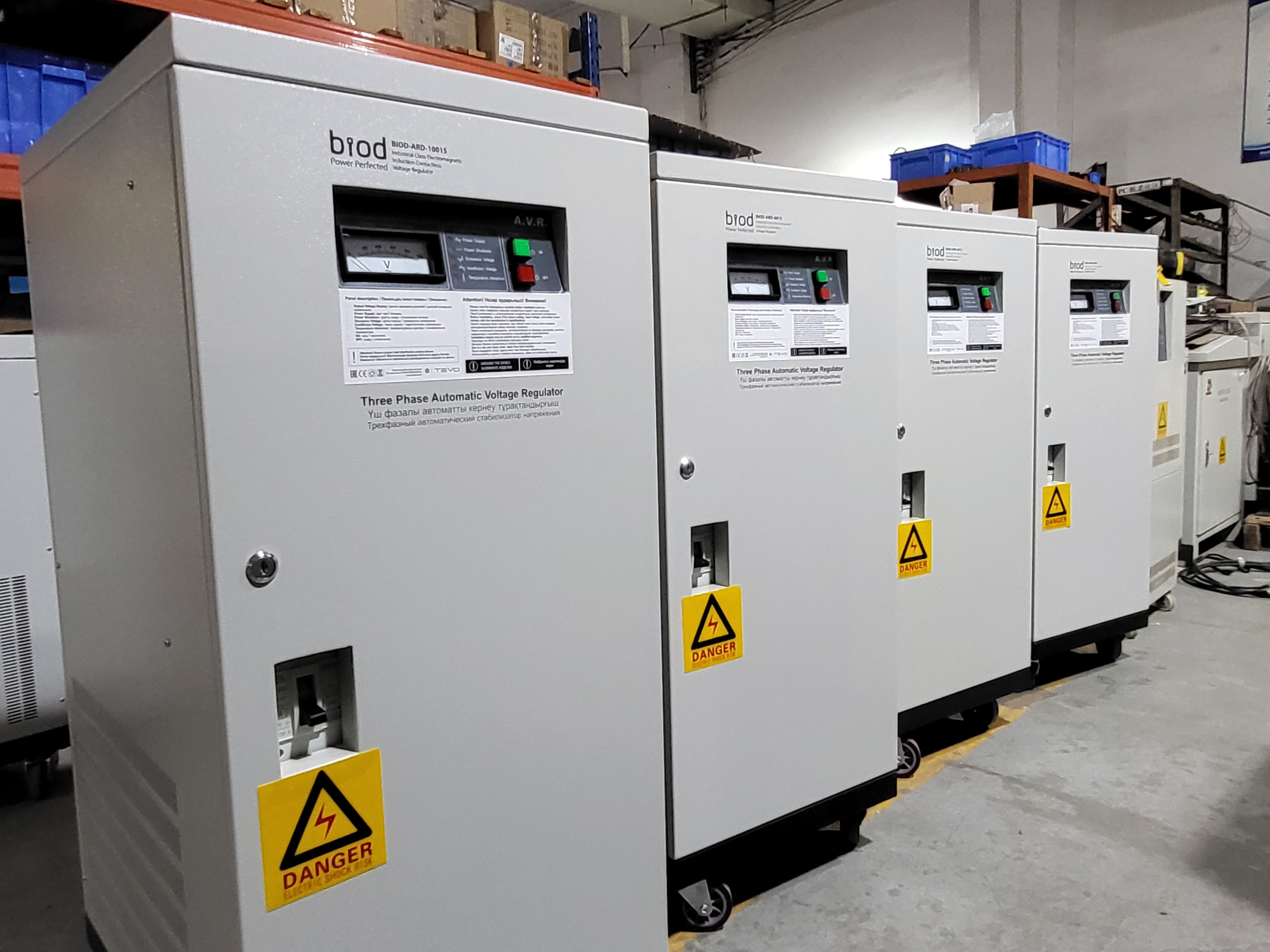 Стабилизатор напряжения Biod Pro ARD 150кВА трехфазный индукционный