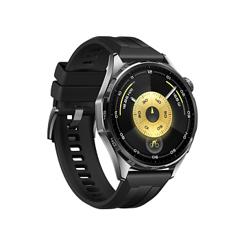 Смарт часы Huawei Watch GT 6 ATM-B19 46mm Black Fluoroelastomer Strap