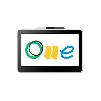 Графический планшет Wacom One 13 Touch pen display (DTH134W0B) Чёрный