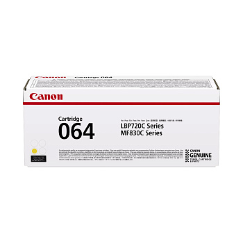 Картридж Canon CARTRIDGE 064 Yellow