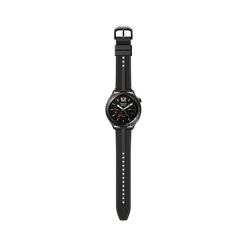Комплект из ремешка и безеля для часов Xiaomi Watch S4 Bezel and Strap Kit-Midnight Carbon